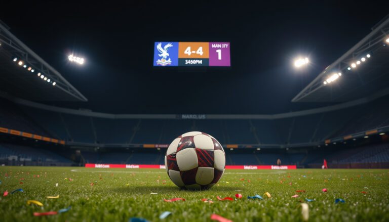 Diễn Biến Chính Crystal Palace Gặp Man City – Kết Quả 4-1