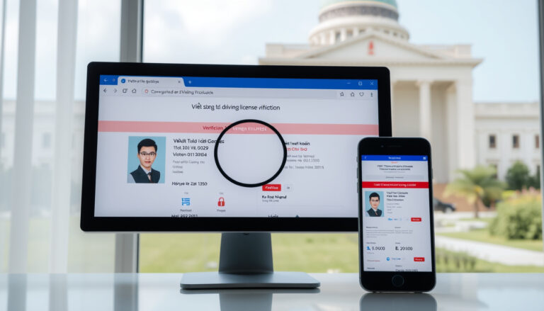 Tra cứu giấy phép lái xe online – Hướng dẫn chi tiết từ A-Z